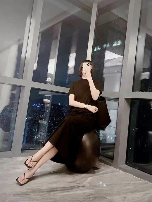 美丽诺长款连衣裙 商品图1