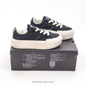 匡威Converse All Star Plts Satinpoint OX 匡威厚底系带休闲鞋