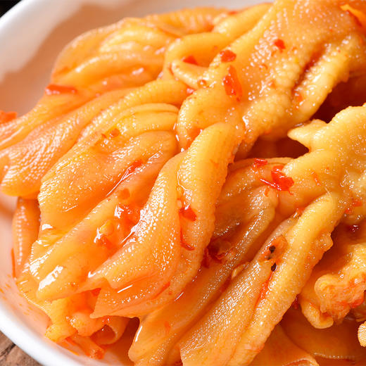 回味鸭掌（无骨）220g，Q弹爽口，胶原蛋白，湖北宜昌西陵鲜食泡菜，三峡民俗风味小吃 商品图1