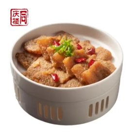 农家蒸干渣肉(份)