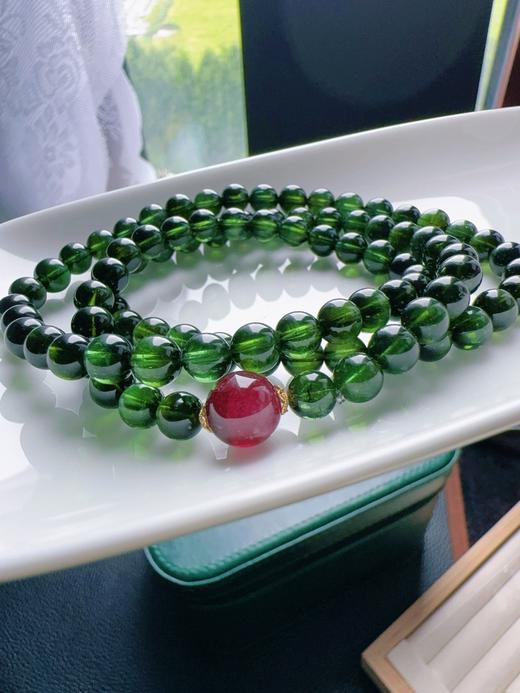 34.3g 6.2mm 碧玺手链 商品图0