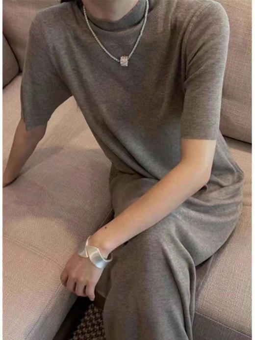 美丽诺长款连衣裙 商品图5