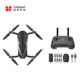 逗映（FUNSNAP） 逗2 DIVA便携可折叠航拍无人机4K高清专业航拍智能飞行器三电续航版+32g卡