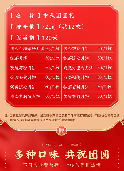 中秋团圆礼720g【BC】【WZY】 商品图4