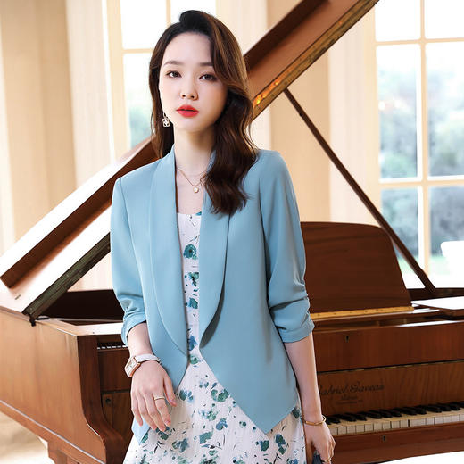 XZ-XXN22909吊带连衣裙西装外套女时尚搭配网红春季休闲西服新款 商品图3