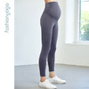 FC10970凡圣瑜伽裸感舒适压褶孕妇裤显瘦外穿弹力高腰紧身瑜伽裤 商品缩略图2