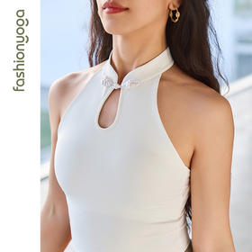 FC12252凡圣瑜伽新中式国风瑜伽背心