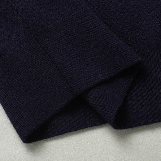 【100%羊毛】【新款DWP】大依优型大码羊毛衫针织衫圆领加肥加大毛衣大号胖子宽松毛衫男装上衣打底 商品图9