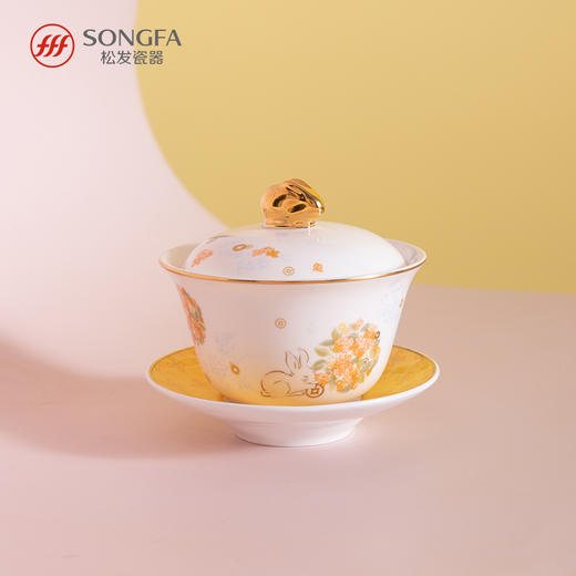 8头花团锦兔茶具 商品图1