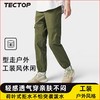 【88元秒杀  工装风】探拓户外休闲裤女春夏季休闲徒步直筒宽松束脚登山机能伞兵裤 商品缩略图5