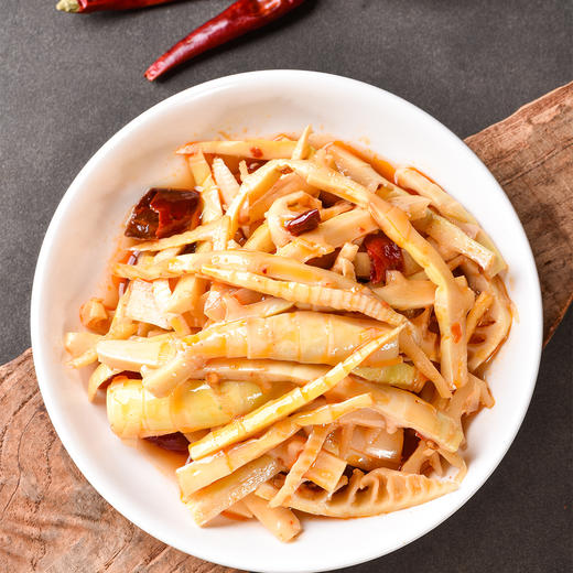 辣拌竹笋220g，微辣脆爽，零负担美食，三峡民俗风味小吃 商品图1