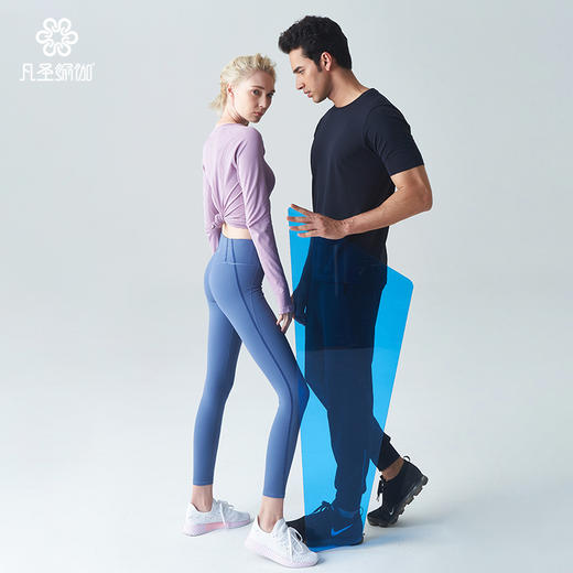 FR09983瑜伽长裤春夏款男士束脚裤 商品图3