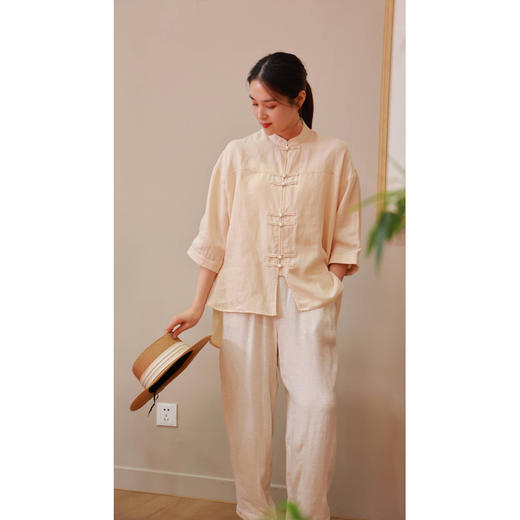 【抖音专属】小脚裤（24709683-玉頩） 商品图0