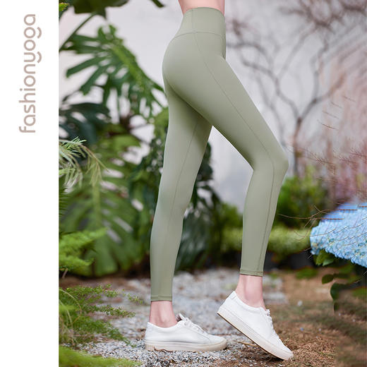 FR09982高腰包腹裸感九分裤 商品图9