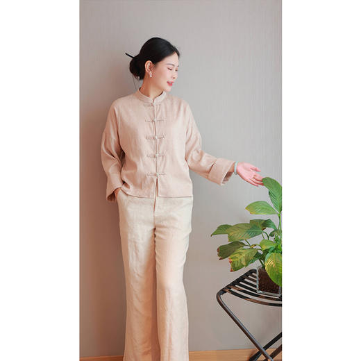 【抖音专属】中式小衫（24810885-地籁） 商品图1