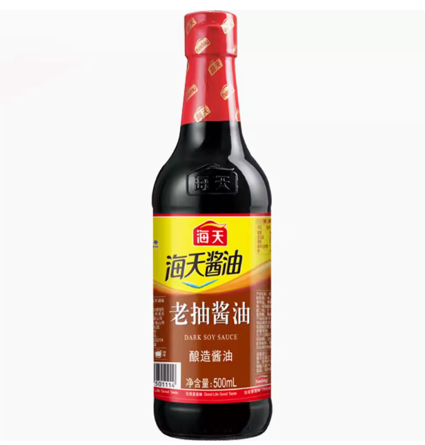 海天酱油 老抽酱油 500ml