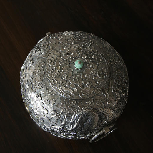 问鼎银壶双龙戏珠水缸（银色）（缺货） 商品图2