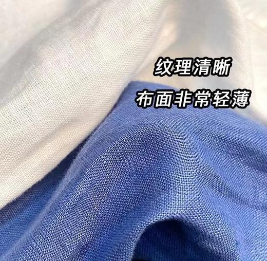 老钱风亚麻衬衫+阔腿裤， 优选亚麻材质，轻薄、透气。高级、慵懒、松弛感【G】 商品图5