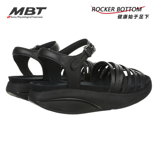 MBT足健康鞋女厚底 凉鞋拉伸小腿 足弓支撑增高抗菌吸汗牛皮 KAWERIA 商品图2