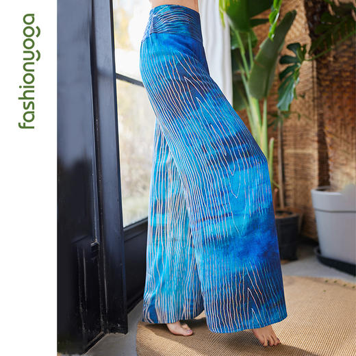 FM09962宽松波韵禅风长裤凡圣瑜伽夏季款 商品图1