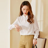 XZ-XXN22651中国风休闲显瘦复古长袖衬衫秋季时尚百搭立领盘扣雪纺衬 商品缩略图2