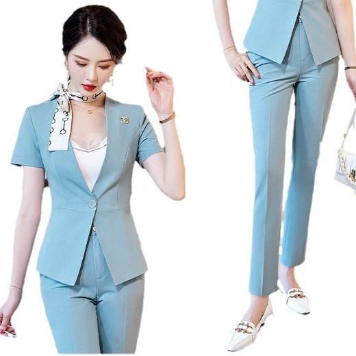 XZ-时尚美容师气质经理职业装主持西装工作服艺考正装播音别针KL927 商品图4