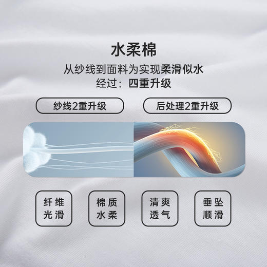 Threegun三枪 潮款印花男女款圆领短袖T恤-24067A011 商品图14