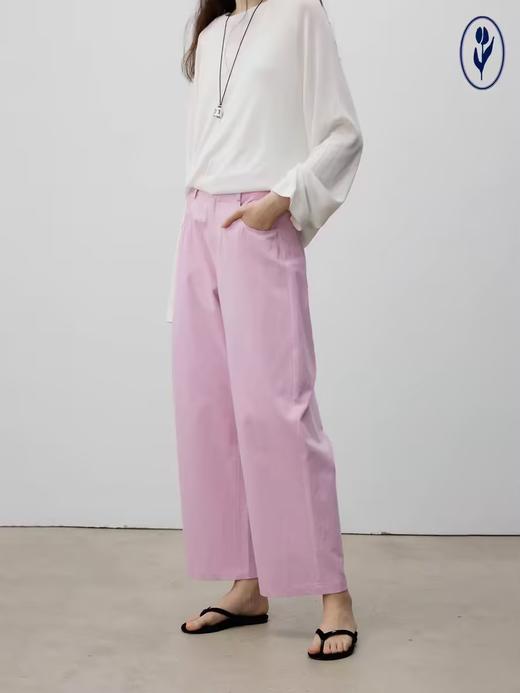 shyshystill/shy202404037/两色好版型建筑感长裤 商品图2