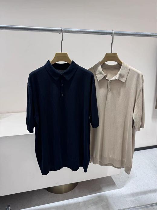火桐hooton 男士丝绵POLO领短袖 FM062 商品图0