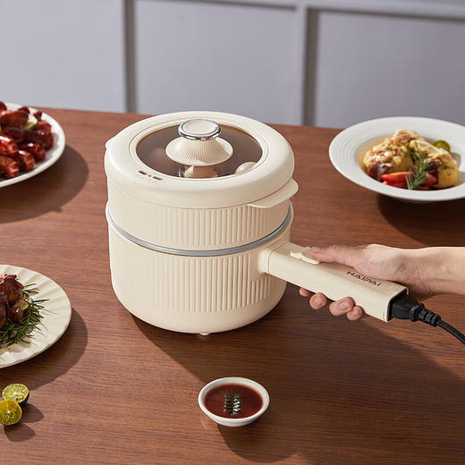 【小家电】海牌HP-D720B多功能电煮锅 白色 HF 商品图1