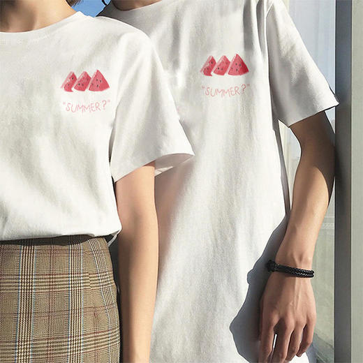 【79元3件！加购3件自动减价 拍一件不发货】純棉印花T恤 | 显瘦版型 柔软亲肤 透气不闷热 多种图案选择 内搭外穿四季通穿 商品图11