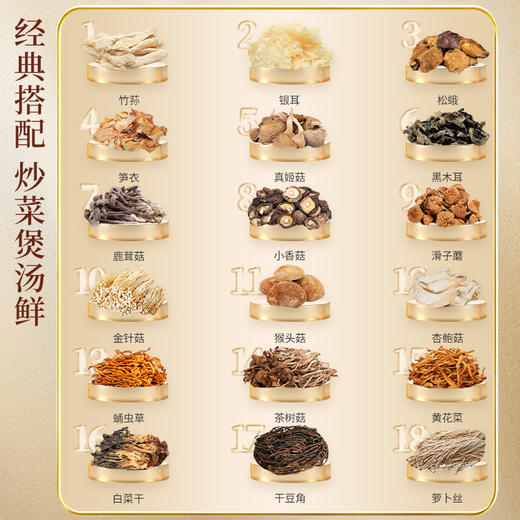 塞翁福山珍礼山珍十八鲜礼盒228型 商品图3