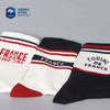 【官方正版】法国国家队丨复古运动袜拼色中筒纯棉足球迷姆巴佩周边 商品缩略图4
