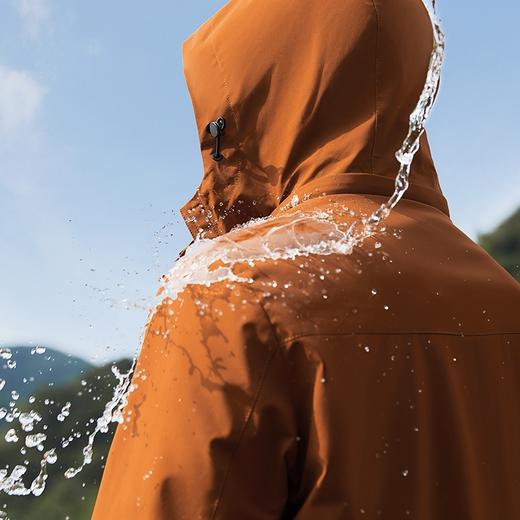 【三防】柒牌可拆连帽夹克男2024秋冬新款一衣三穿男士休闲厚外套	127K70910 商品图2