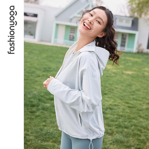 F14805简约宽松防晒外套 商品图6