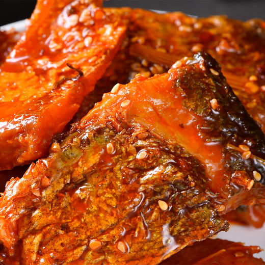 香辣鱼排220g，香辣劲爽、手作美食、创新炒制、配餐解馋，三峡民俗风味小吃 商品图2