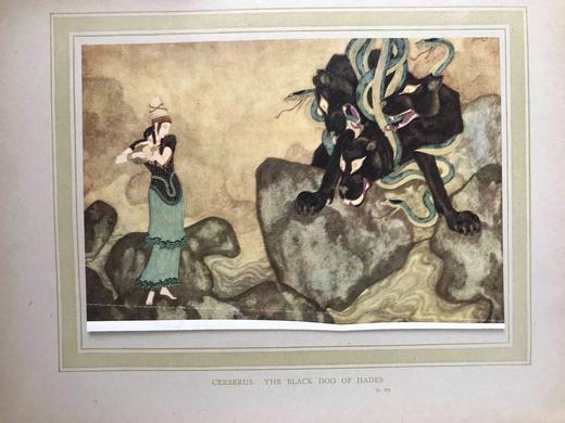 约20世纪早期 杜拉克法国红十字会童话图书 18幅彩色插图 布面精装16开 商品图7