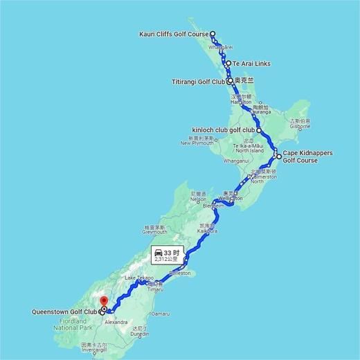 12月9日-12月22日 | 2025年 |  新西兰南北岛顶级高尔夫之旅【14天11晚8场球】 商品图2