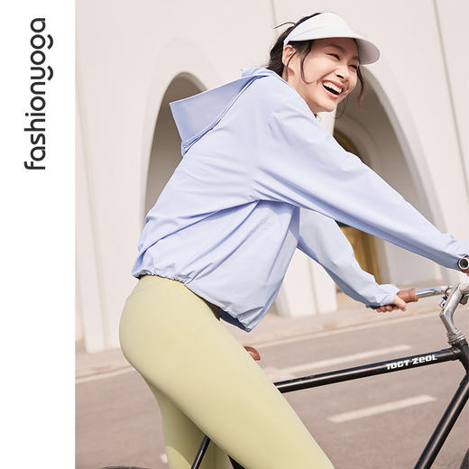 F14805简约宽松防晒外套 商品图14