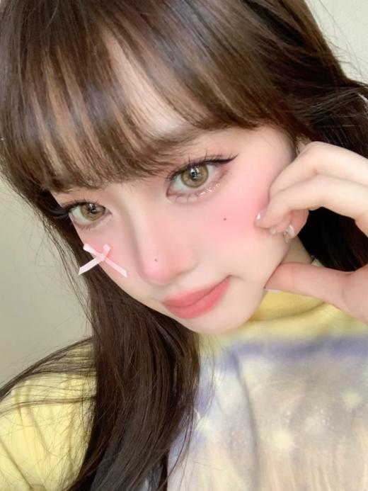 Clairecolor 年抛 拒绝内耗/接纳自己 14.2mm 绿/棕 拍下即为一副两片 商品图8