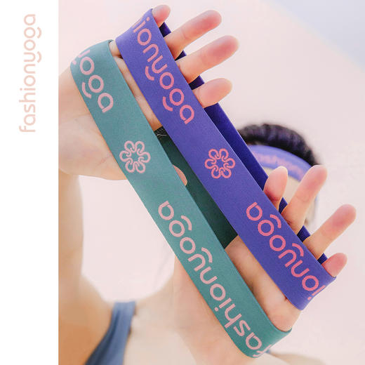 FW020凡圣瑜伽发带头带运动吸汗女导汗带瑜伽跑步健身头戴止汗带 商品图3