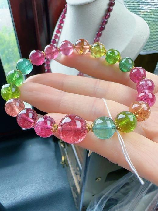 24.3g 9mm 碧玺手链 商品图1