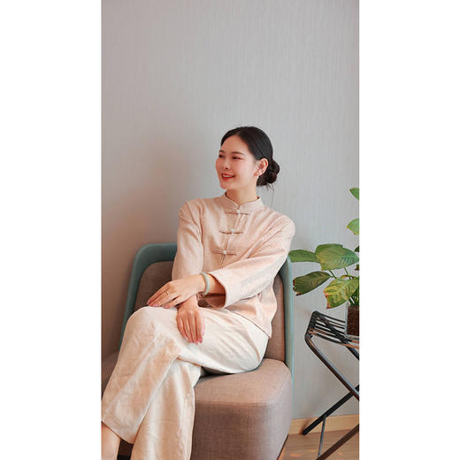 【抖音专属】中式小衫（24810885-地籁） 商品图3