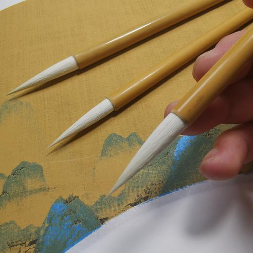 青士-长锋毛笔 国画书法草书瘦金体大勾线 商品图0