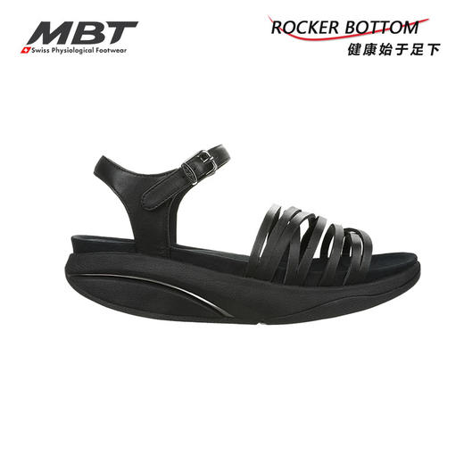 MBT足健康鞋女厚底 凉鞋拉伸小腿 足弓支撑增高抗菌吸汗牛皮 KAWERIA 商品图9