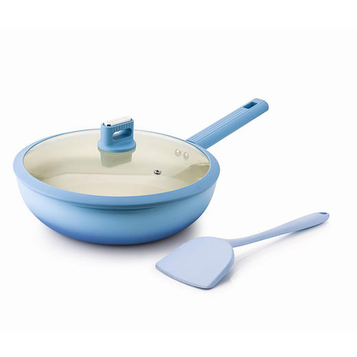 【康巴赫】溢彩不粘炒锅两件套LPB-CT30A 商品图1