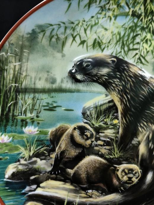 德国狮牌浮雕动物赏盘，世界自然基金会出品，拯救濒危动物系列 商品图1