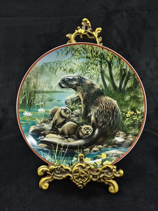 德国狮牌浮雕动物赏盘，世界自然基金会出品，拯救濒危动物系列 商品图0