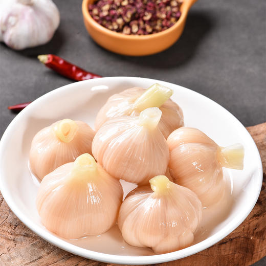 冰糖甜蒜220g，微甜脆爽、祖传秘方，湖北宜昌西陵鲜食泡菜，三峡民俗风味小吃 商品图4