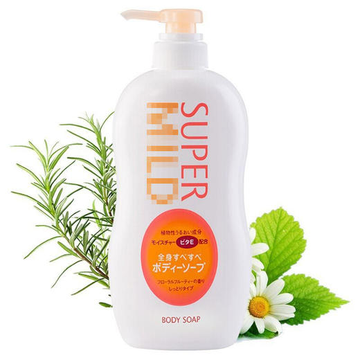 一般贸易正规日本进口惠沐浴露淡雅柑橘果味沐浴乳 650ml正品 商品图1